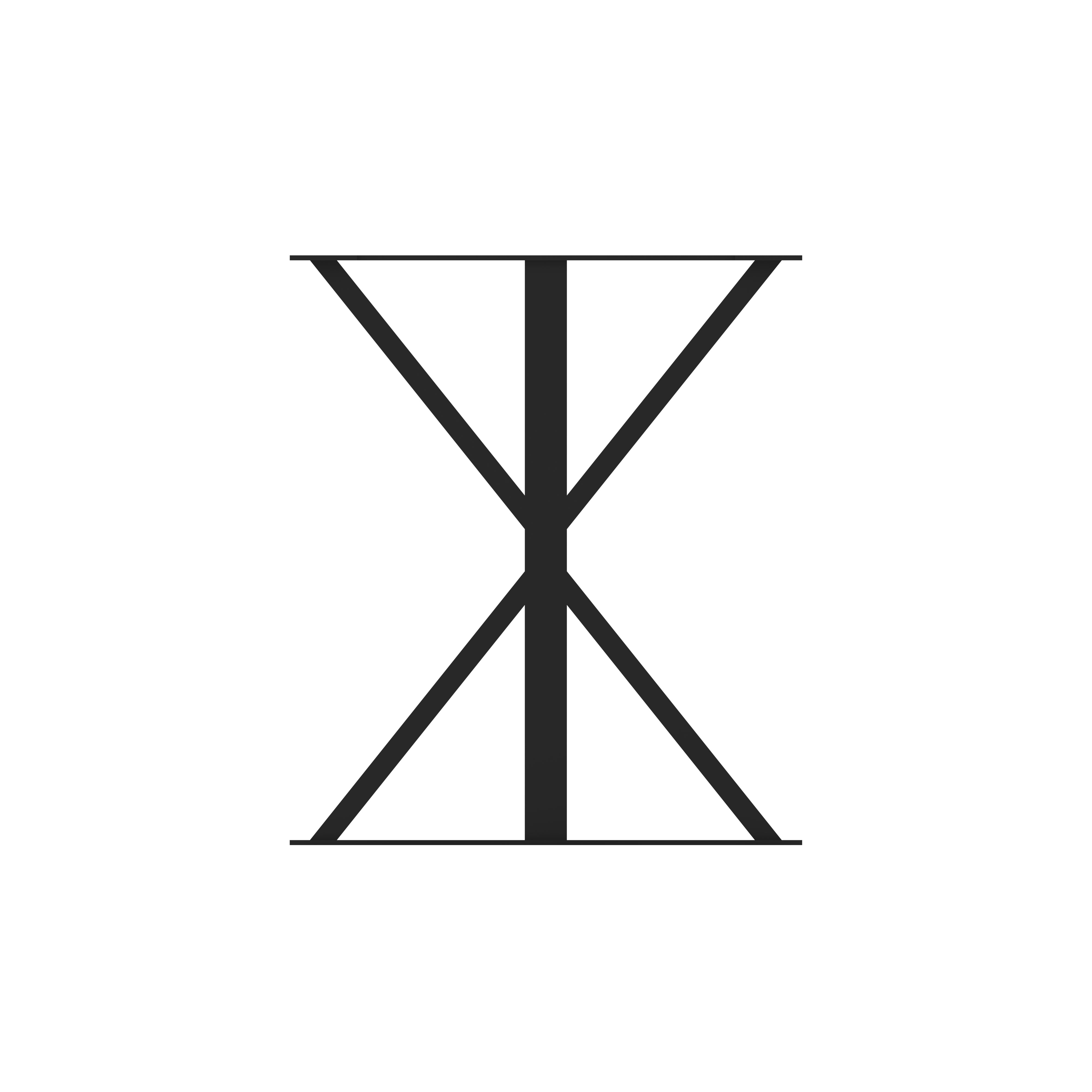 Hourglass Dining Table Leg